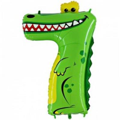Цифра "7" крокодил - Цена: 780 р. - Фото 1