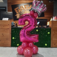 Стойка с цифрой