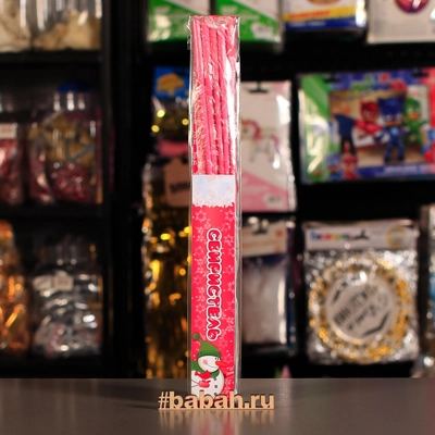 Бенгальские огни "Свиристель" со свистом, 5 шт" - Цена: 180 р. - Фото 1