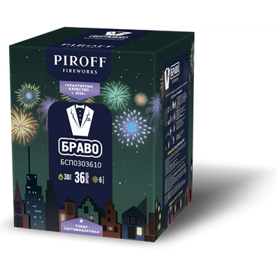 Фейерверк "Браво" - Цена: 3 950 р. - Фото 1