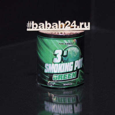 Дымный факел 3" зеленый - Цена: 565 р. - Фото 1