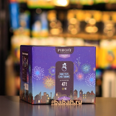 Фейерверк "Мистер Снеговик" - Цена: 5 940 р. - Фото 1