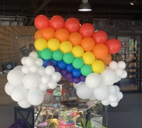 Гирлянда из шаров Радуга