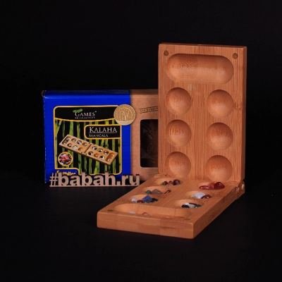 Настольная игра "Калах/Манкала дорожная" - Цена: 950 р. - Фото 1