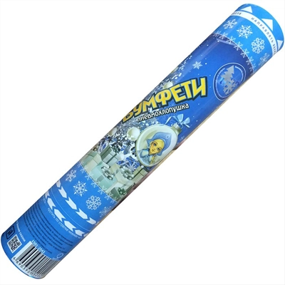 Хлопушка 30 см (Зимняя сказка) - Цена: 180 р. - Фото 1