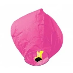 Небесный фонарик розовый Конус малый - Цена: 180 р. - Фото 1