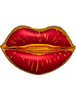 Шар фольгированный "Губы" - Цена: 1 240 р. - Фото 1