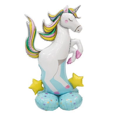Шар ходячий Единорог 49" фольгированный - Цена: 900 р. - Фото 1