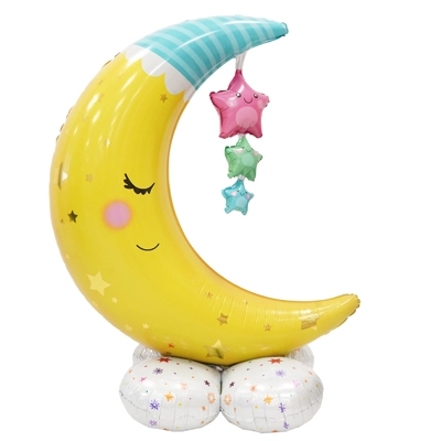 Шар ходячий Полумесяц 49" фольгированный - Цена: 600 р. - Фото 1