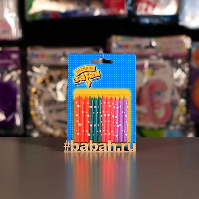 Свечи для торта с сердцем - Цена: 90 р. - Фото 1