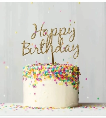 "Топпер "С ДР"" - Цена: 100 р. - Фото 1