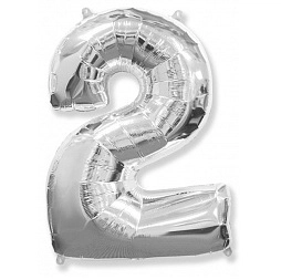 Цифра 2 серебро - Цена: 1 090 р. - Фото 1