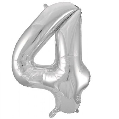 Цифра 4 серебро - Цена: 1 090 р. - Фото 1