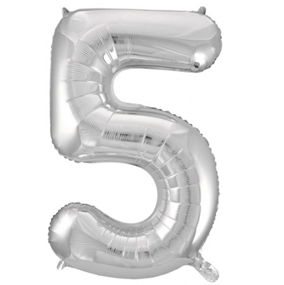 Цифра 5 серебро - Цена: 1 090 р. - Фото 1