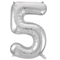 Цифра 5 серебро - Цена: 1 090 р. - Фото 1