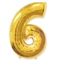 Цифра 6 золото - Цена: 1 090 р. - Фото 1