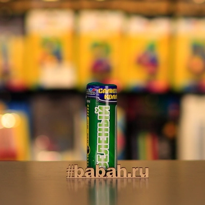 Цветной дым наземный Зеленый - Цена: 382 р. - Фото 1