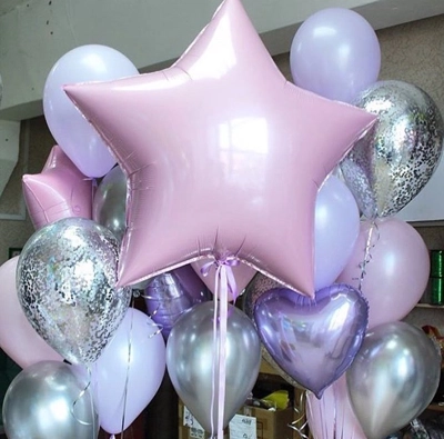 Звезда 32" фольгированный - Цена: 840 р. - Фото 1