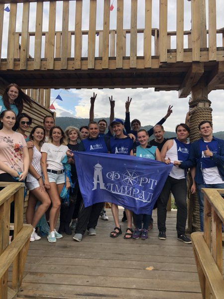 Корпоративное обучение в Эко парке "Адмирал"