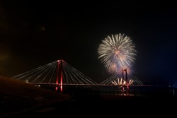 Фейерверк в дни Универсиады 2019 - Фото 59