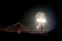 Фейерверк в дни Универсиады 2019 - Фото 60