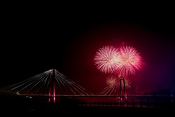 Фейерверк в дни Универсиады 2019 - Фото 63