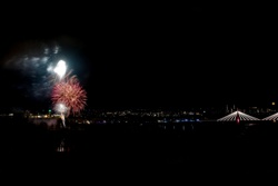 Фейерверк в дни Универсиады 2019 - Фото 65