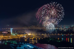 ГРАНДИОЗНЫЙ САЛЮТ ПОБЕДЫ В КРАСНОЯРСКЕ - Фото 6